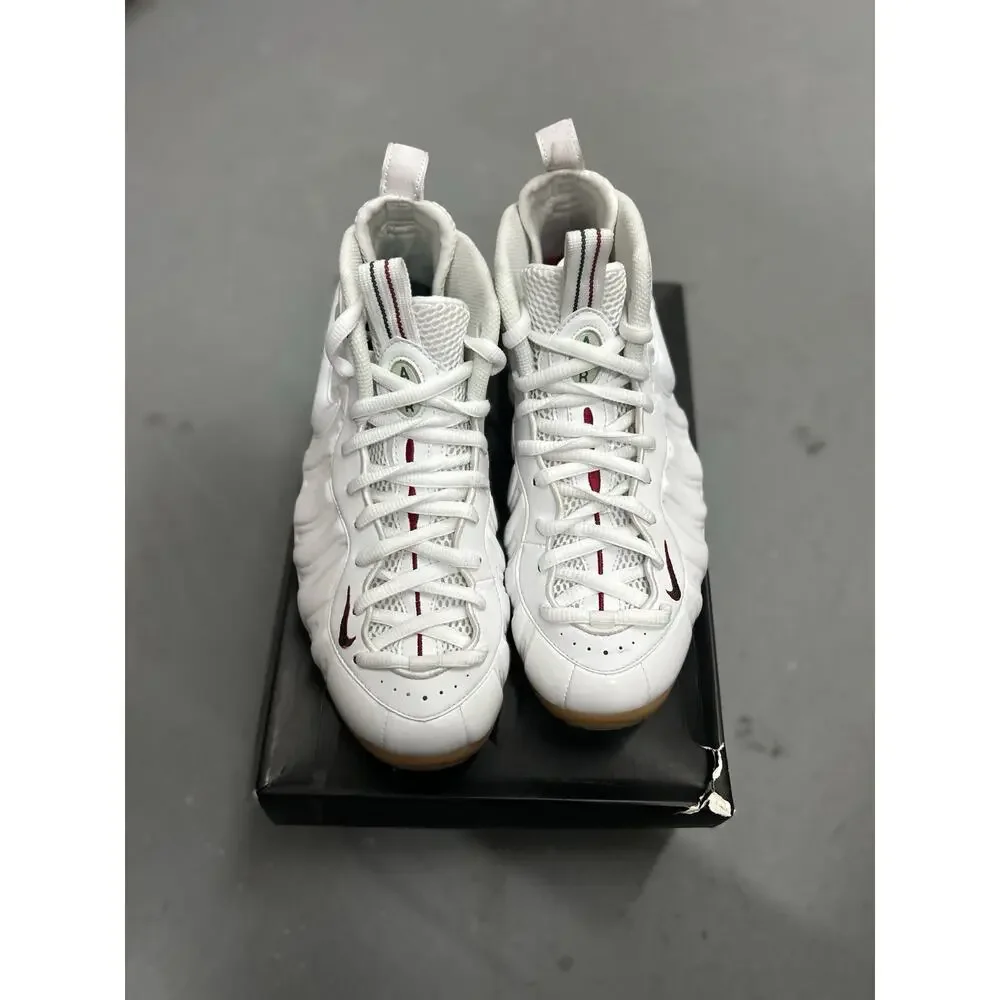 Size 9.5 - Nike Foamposite Pro Gucci - White
